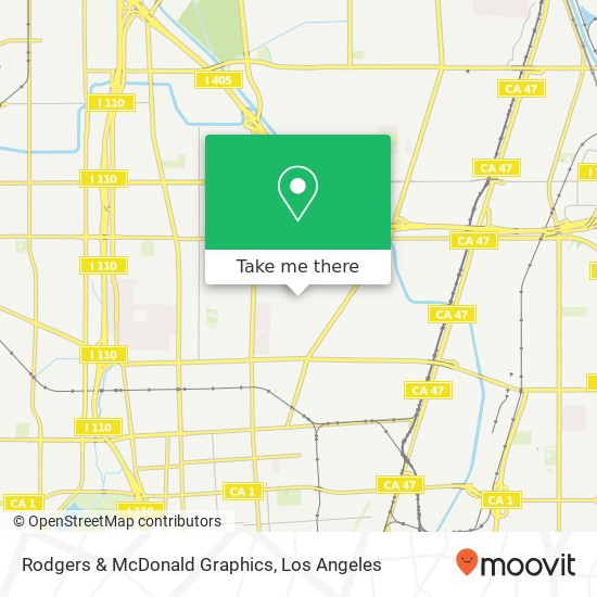 Rodgers & McDonald Graphics map