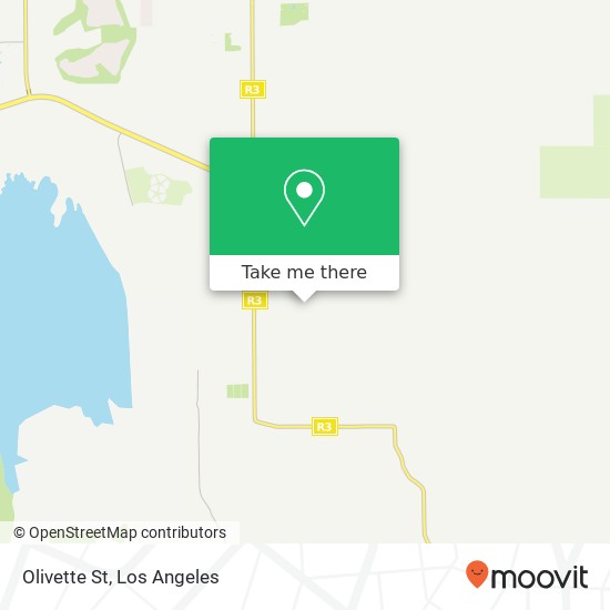 Olivette St map