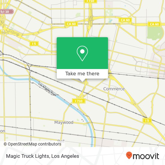 Mapa de Magic Truck Lights