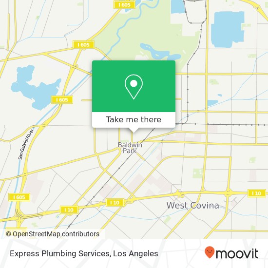 Express Plumbing Services map