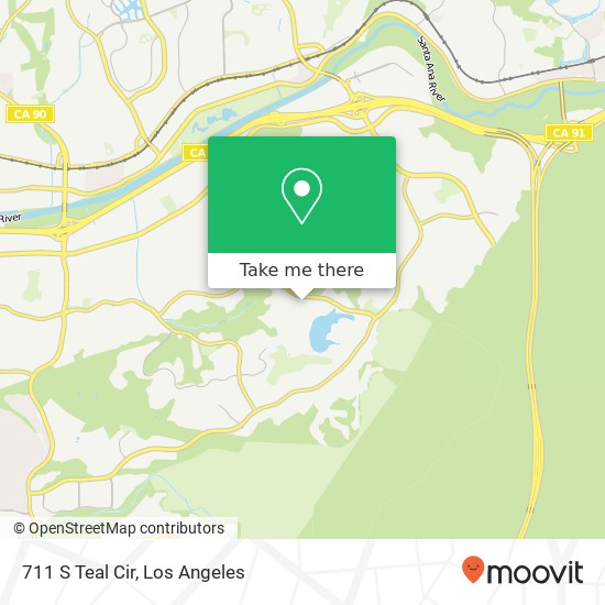 711 S Teal Cir map