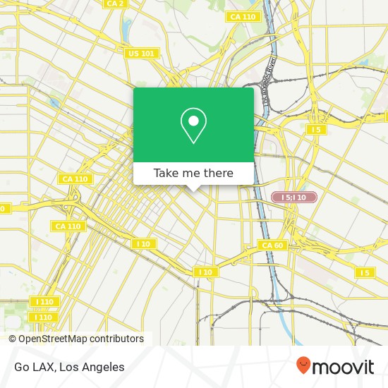 Mapa de Go LAX