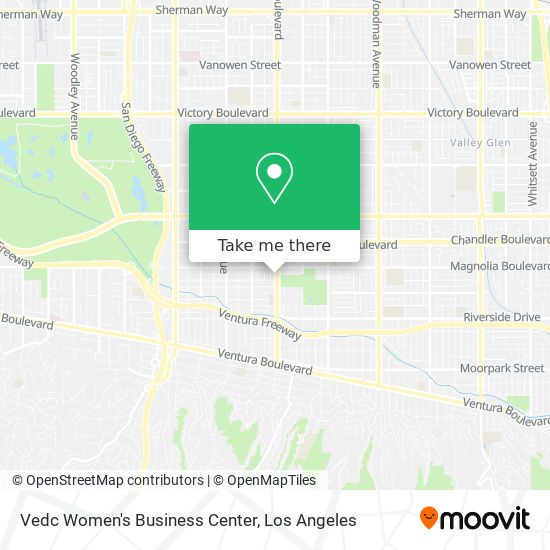 Vedc Women's Business Center map