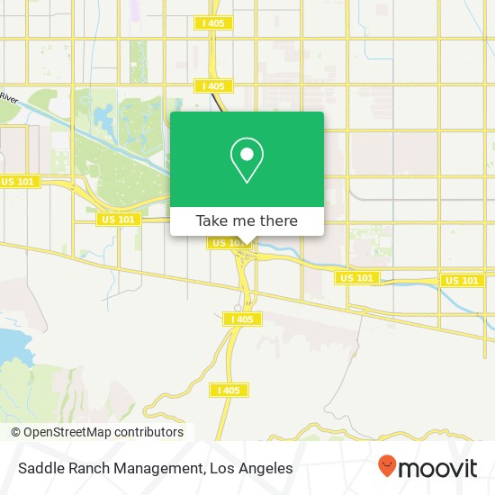 Saddle Ranch Management map