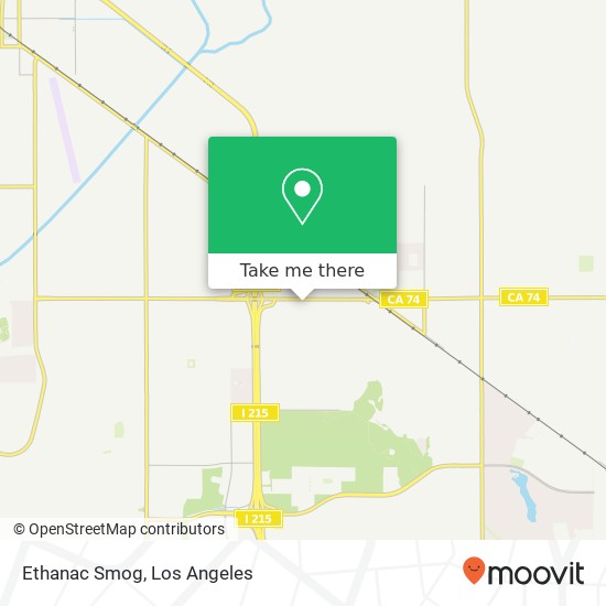 Ethanac Smog map