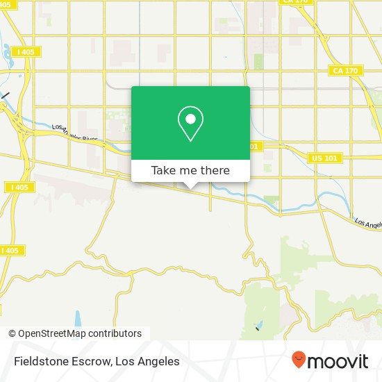 Mapa de Fieldstone Escrow