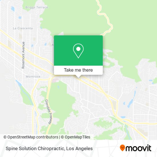 Spine Solution Chiropractic map