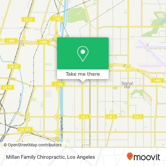 Millan Family Chiropractic map