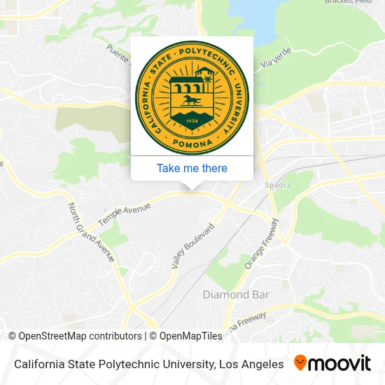 California State Polytechnic University map