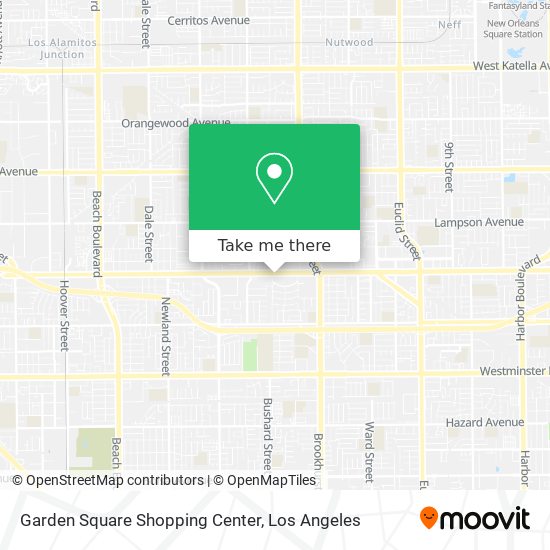 Garden Square Shopping Center map