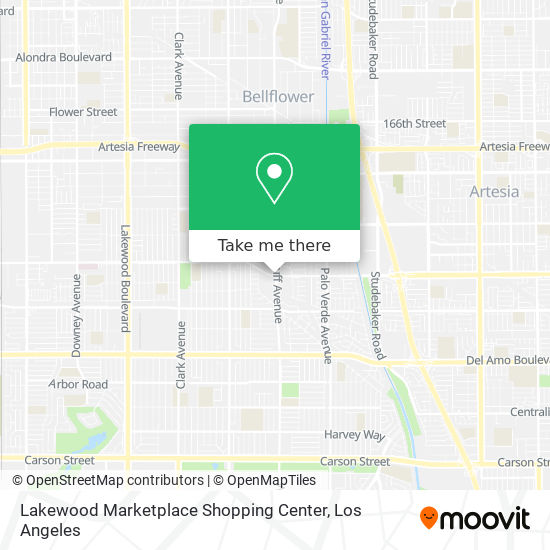 Lakewood Marketplace Shopping Center map