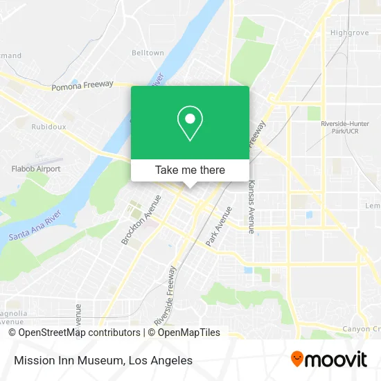 Mission Inn Museum map