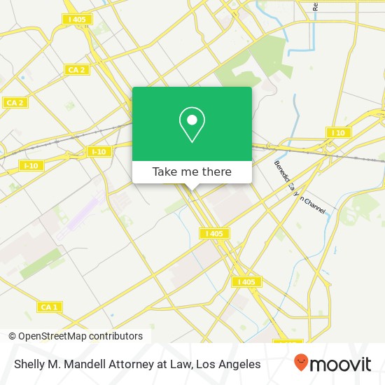 Shelly M. Mandell Attorney at Law map