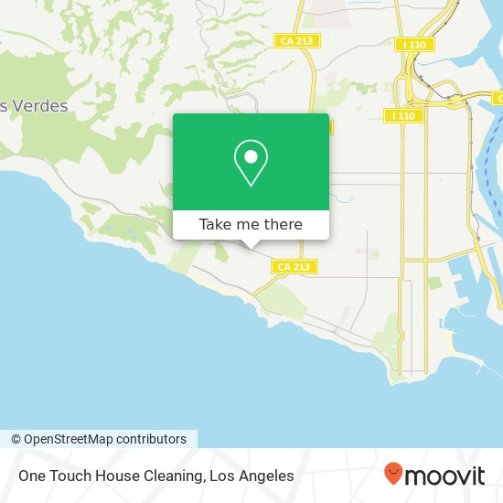 Mapa de One Touch House Cleaning