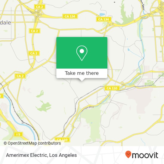 Amerimex Electric map