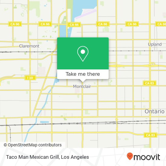 Mapa de Taco Man Mexican Grill