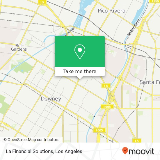 La Financial Solutions map