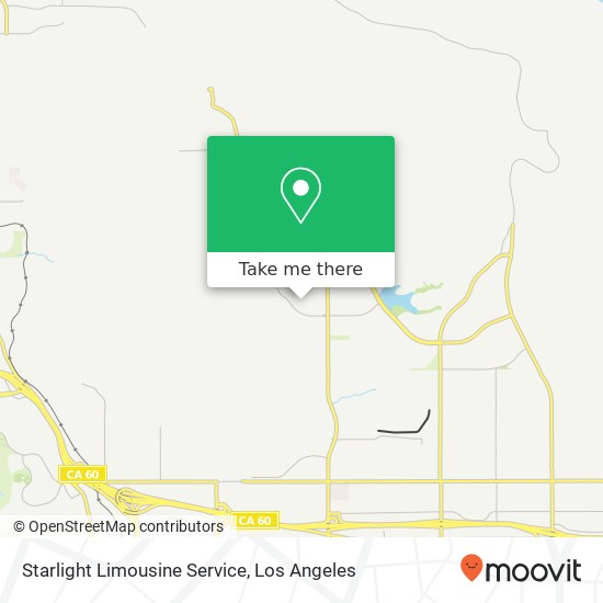 Starlight Limousine Service map