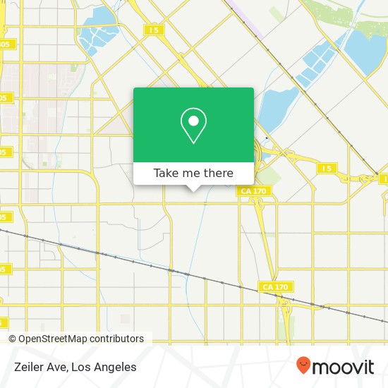 Zeiler Ave map