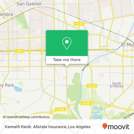 Mapa de Kenneth Kwok: Allstate Insurance