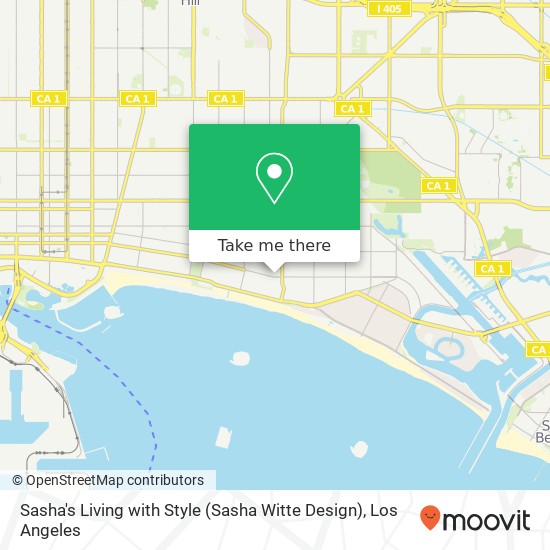 Mapa de Sasha's Living with Style (Sasha Witte Design)