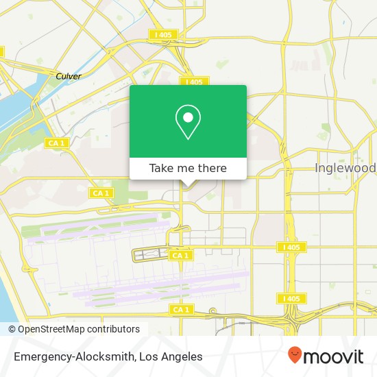 Emergency-Alocksmith map