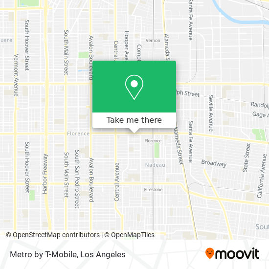 Metro by T-Mobile map