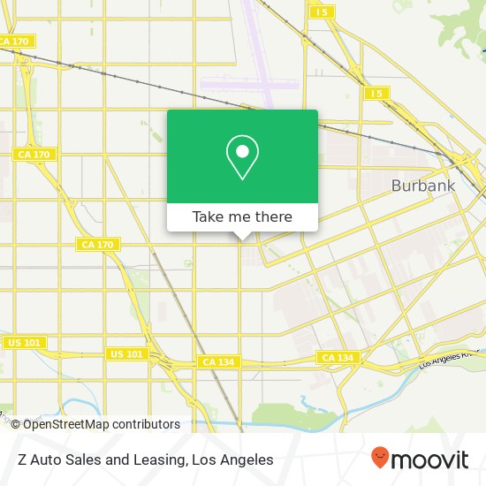 Z Auto Sales and Leasing map