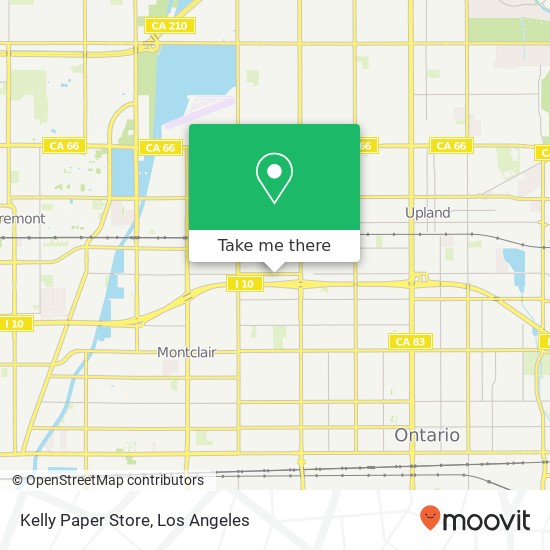 Kelly Paper Store map