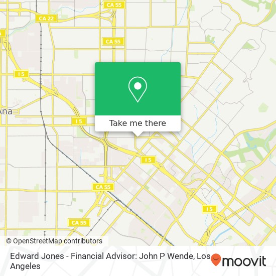 Mapa de Edward Jones - Financial Advisor: John P Wende