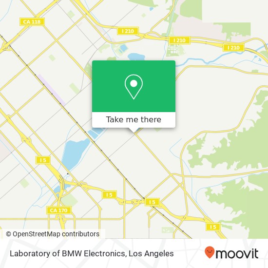 Laboratory of BMW Electronics map