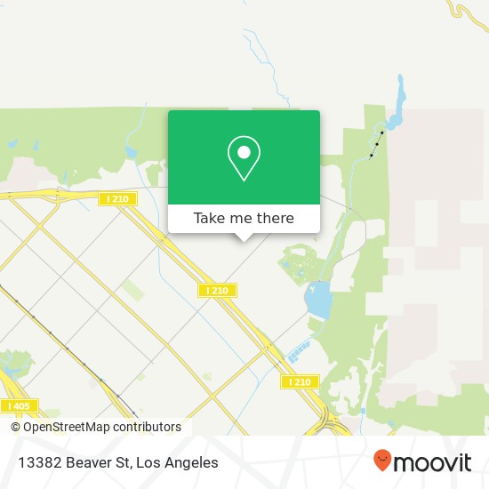 Mapa de 13382 Beaver St