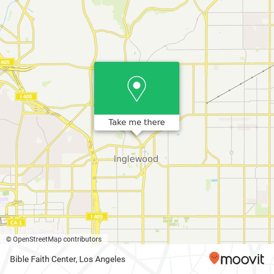 Bible Faith Center map