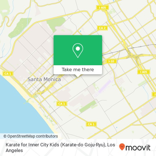 Karate for Inner City Kids (Karate-do Goju-Ryu) map