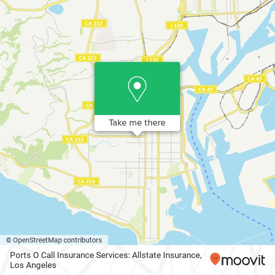 Mapa de Ports O Call Insurance Services: Allstate Insurance