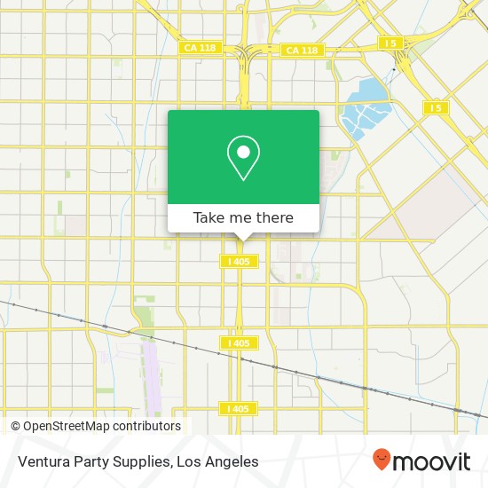 Ventura Party Supplies map