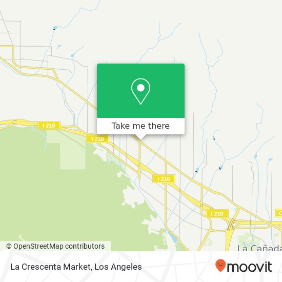 La Crescenta Market map