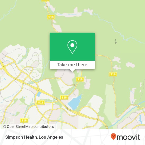 Simpson Health map