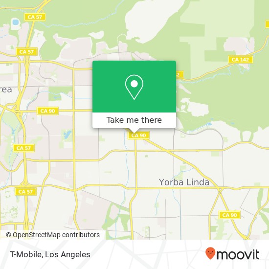 Mapa de T-Mobile