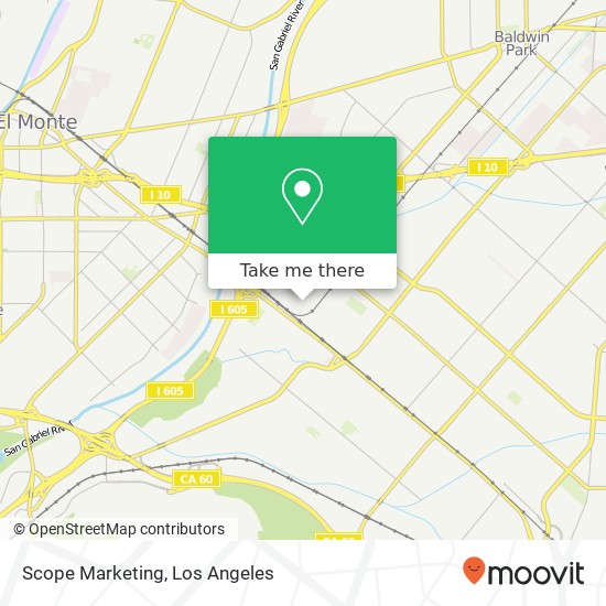 Scope Marketing map