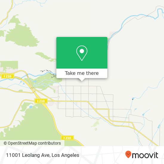 11001 Leolang Ave map