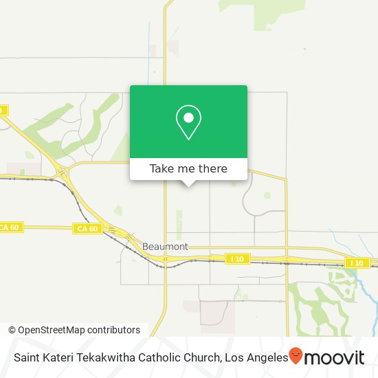 Saint Kateri Tekakwitha Catholic Church map