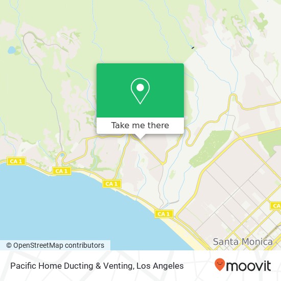 Pacific Home Ducting & Venting map