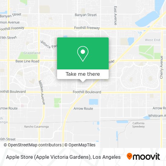 How to get to Apple Store (Apple Victoria Gardens) in Rancho