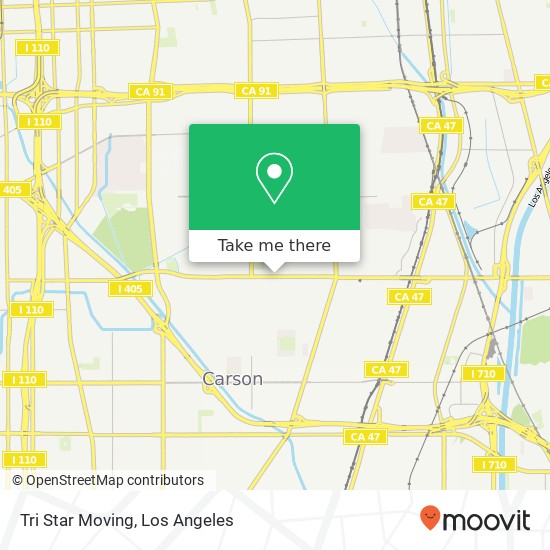 Tri Star Moving map