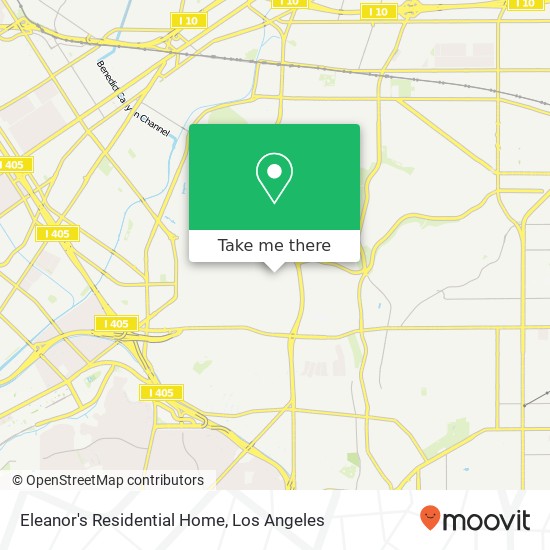 Mapa de Eleanor's Residential Home
