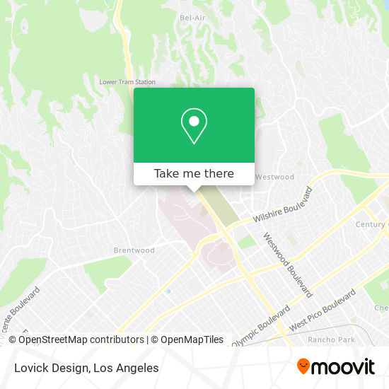 Lovick Design map