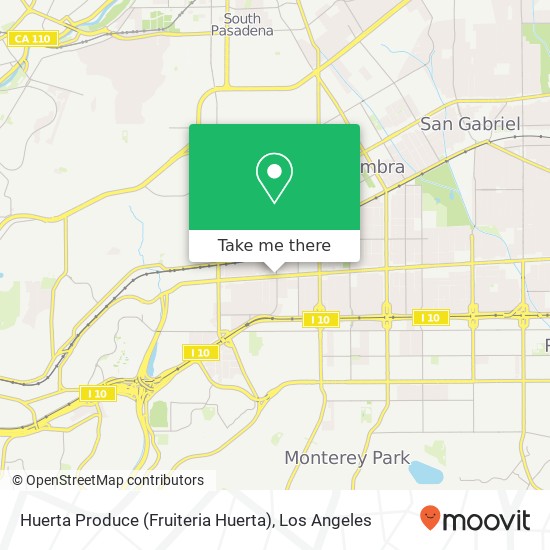 Huerta Produce (Fruiteria Huerta) map