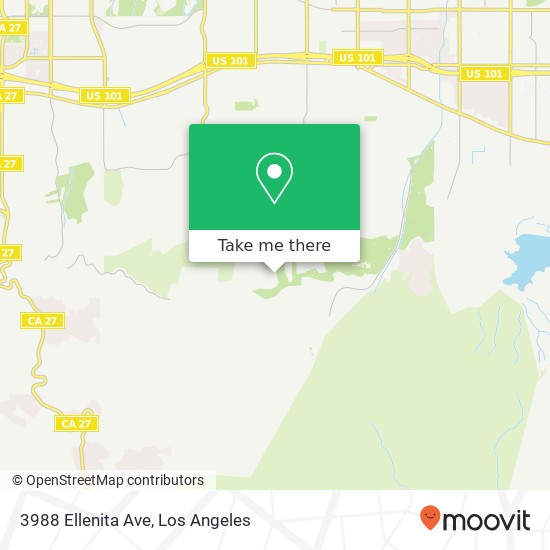 3988 Ellenita Ave map