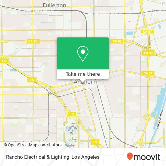 Mapa de Rancho Electrical & Lighting